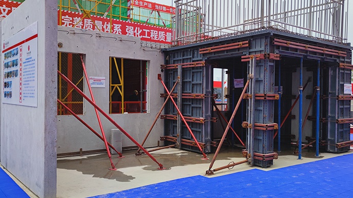 南昌市政建設(shè)集團承辦2022年南昌市建筑工程安全生產(chǎn)標(biāo)準(zhǔn)化示范觀摩會 南昌市政建設(shè)集團承辦2022年南昌市建筑工程安全生產(chǎn)標(biāo)準(zhǔn)化示范觀摩會