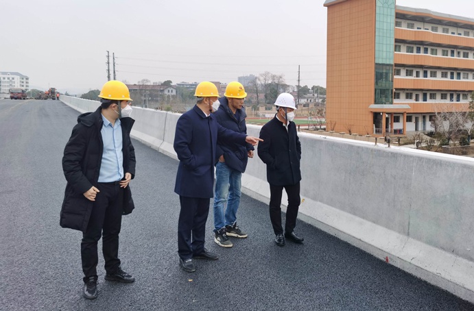 徐旭督導(dǎo)S49項目進展 徐旭督導(dǎo)S49項目進展