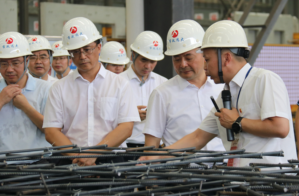 江西省人民政府副省長陳敏到市政遠大公司調(diào)研裝配式建筑產(chǎn)業(yè)發(fā)展情況 江西省人民政府副省長陳敏到市政遠大公司調(diào)研裝配式建筑產(chǎn)業(yè)發(fā)展情況